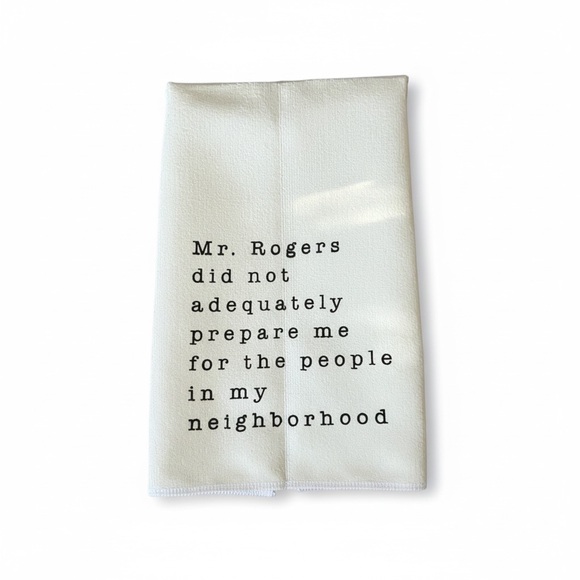 Source Unknown Other - Humorous Double Sided Kitchen Towel